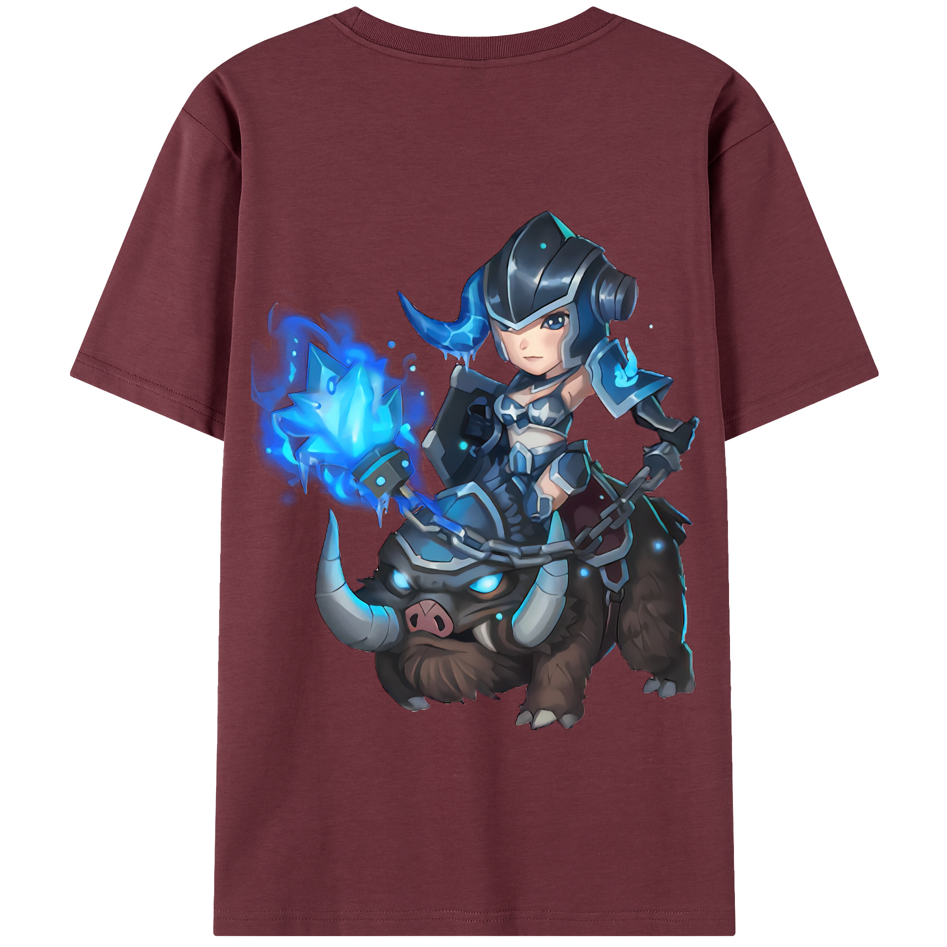 リーグ・オブ・レジェンド League of Legends LOL 綿100％半袖Tシャツ（背面プリント）